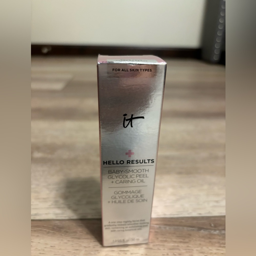 HELLO RESULTS BABY-SMOOTH GLYCOLIC ACID PEEL + CARING OIL